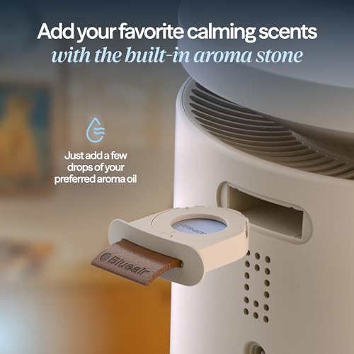 BLUEAIR 3.8L Top-Fill Humidifier for Bedroom - Small 1 Gal Beige DreamWell H38i
