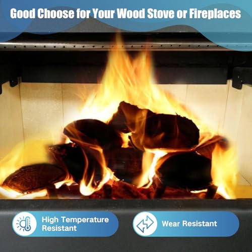 Wood Stove Firebricks Set of 24 - High-Temperature Insulation Blocks 9x4.5x1.25 inches
