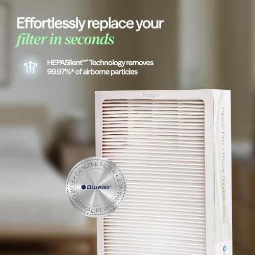 Blueair Classic 500/600 Series Air Purifier Particle Filter 3-Pack - Replacement