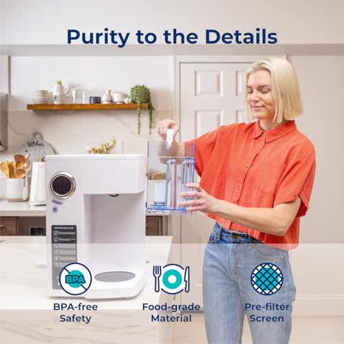 Bluevua 2.5L Reverse Osmosis Water Tank Replacement for RO Systems