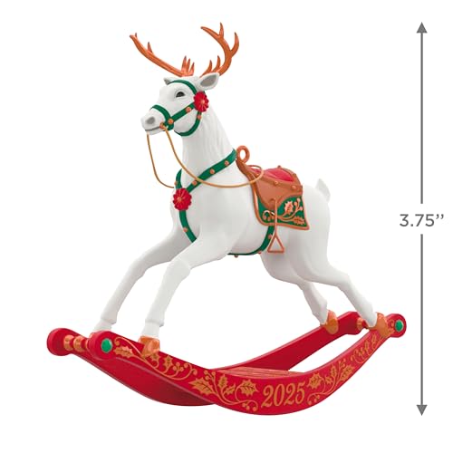 Rocking Reindeer 2025 Hallmark Keepsake Ornament - Rocking Horse Memories