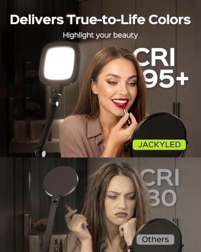 LED Desk Lamp for Home Office with 50+ Brightness Modes, Adjustable 4-Joint Swing Arm