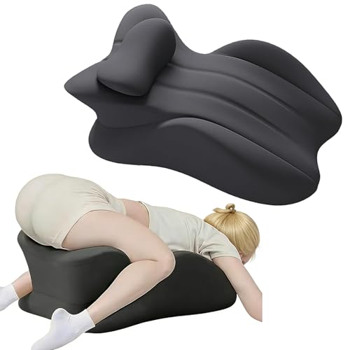 OTONIS Black Multi-Functional Memory Foam Wedge Pillow - Ergonomic Support