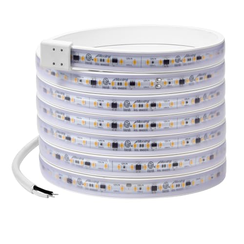 96 Inch Hardwired LED Under Cabinet Strip Light - 3680 Lumens, 3000K Warm White