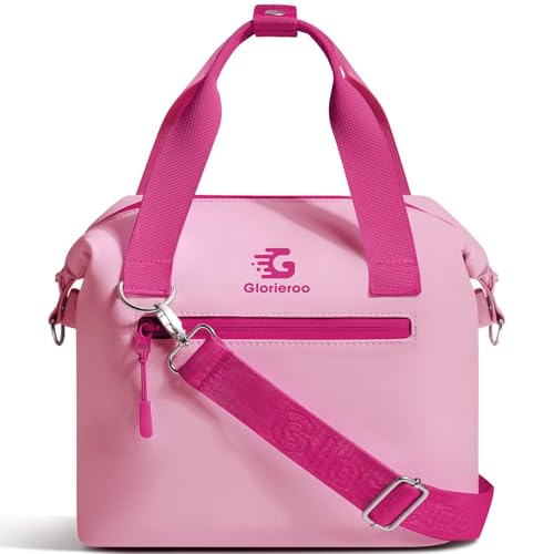 GLORIEROO Pastel Lunch Box Bag Women - Soft Cooler