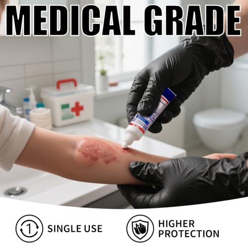 FINITEX Medium Nitrile Disposable Medical Gloves Case of 1000, 3.2mil, 10 Boxes