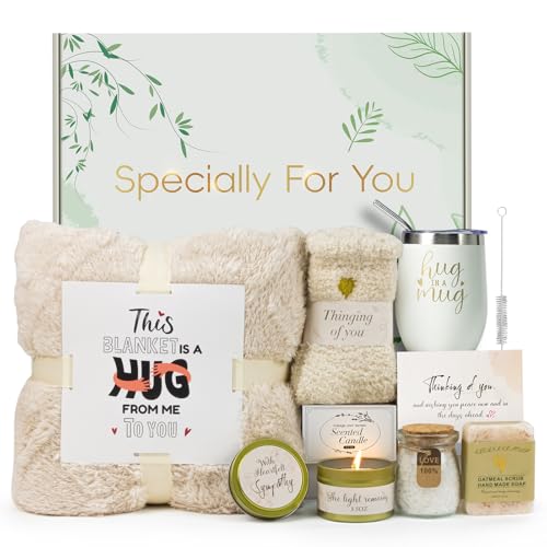 Fyroax Mhlw01 Sympathy Gift Basket for Loss of Loved Ones - Bereavement Care Package for Women & Men