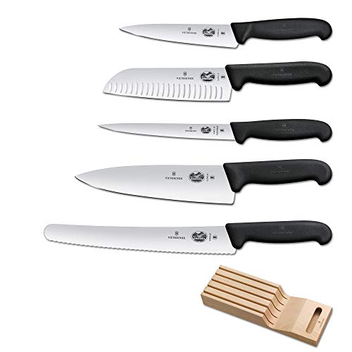 Victorinox Fibrox 10.25-Inch Serrated Bread Knife with Black Handle - Standard Packaging