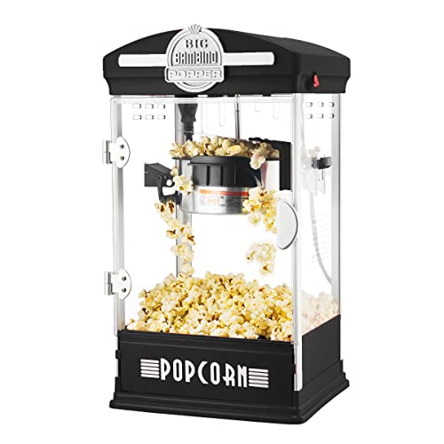 Great Northern Popcorn Big Bambino 4oz Popcorn Machine - Black