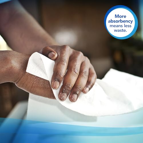 Single-Fold Paper Towels Bulk Pack - 16 x 250 Sheets White Economy Dispenser Towels