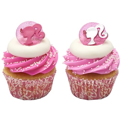 Barbie™ Baking Cups By DecoPac | Pink | 1.8" Cupcake Liners, Greaseproof Paper Cases for Muffins and Cupcakes, Pack of 48