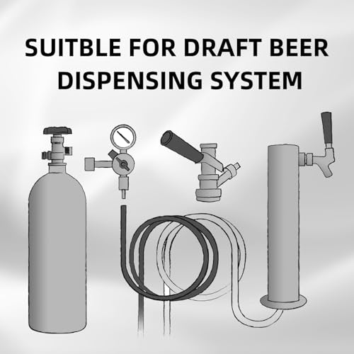 5lb Aluminum CO2 Tank with CGA-320 Valve for Draft Beer & Kegerator