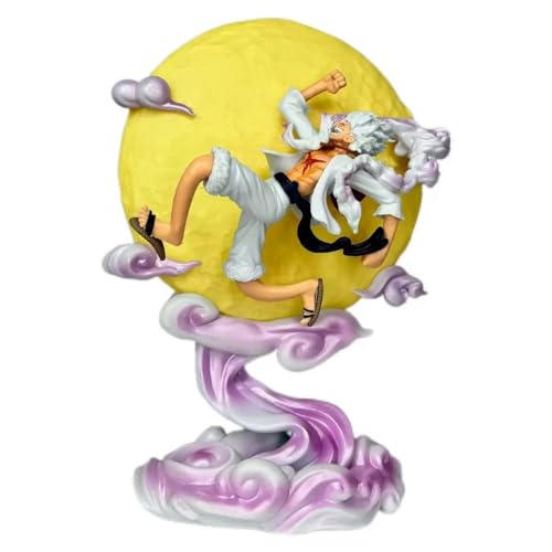Light-Up Luffy One Piece Nika Form Collectible Figurine - Night Light for Home & Bedroom Decor