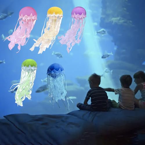 Jellyfish Plush, Jellyfish Stuffed Animal Toy, Simulation Cute Purple Jelly Fish Plush Pillow Room Decor Toy, Unique Plush Gifts for Kids Cute