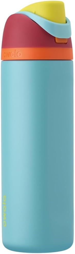 Owala FreeSip Insulated Stainless Steel Water Bottle - BPA-Free 24 Oz | Perfect for Travel, Summer Sweetness