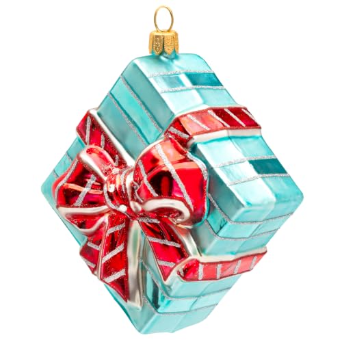 Miss Christmas 2026 Collection Blown Glass Christmas Tree Ornament - Christmas Delight