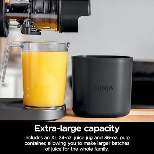 Cold Press Juicer with Pulp Control BPA-Free 150W Juicing Machine