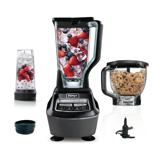 Ninja Mega Kitchen System 1500W Blender Food Processor with 72oz Pitcher & To-Go Cup
