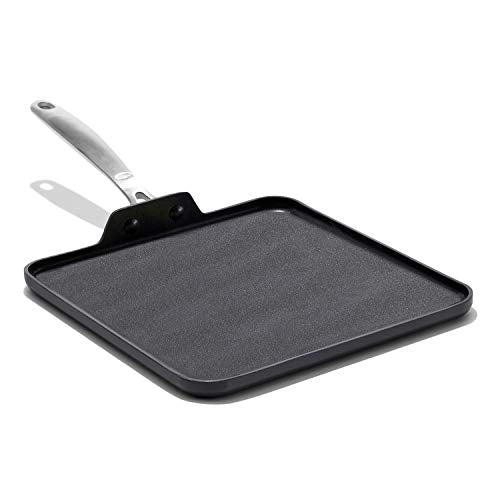 OXO Nonstick Griddle Pan 11 Inch Ceramic Hard-Anodized Cooking Skillet