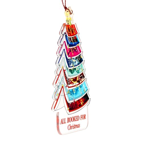 Christmas Book Ornament - Gifts for Book Lover - Book Tree Ornament