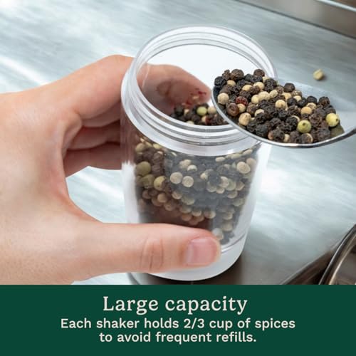 Cuisinart Gravity Salt and Pepper Grinder Set 8x2 Inch Automatic Operation