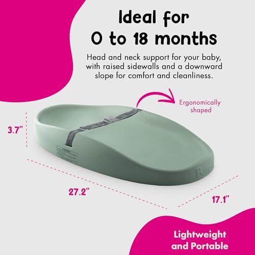 Bumbo Hemlock Baby Changing Pad for Dresser or Tabletop - Non-Slip, Supportive, 1 Pack
