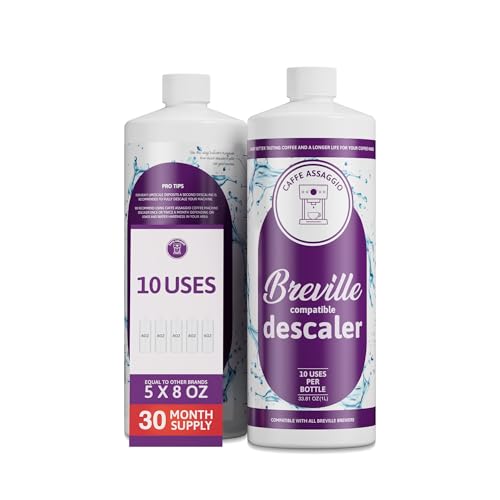 Breville Espresso Machine Descaler Kit - 10 Uses, Eco-Friendly Coffee Cleaner