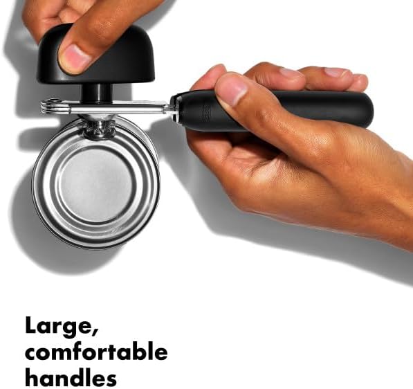 OXO Good Grips Can Opener - Soft-Handled Design for Effortless Opening | Kitchen Essential