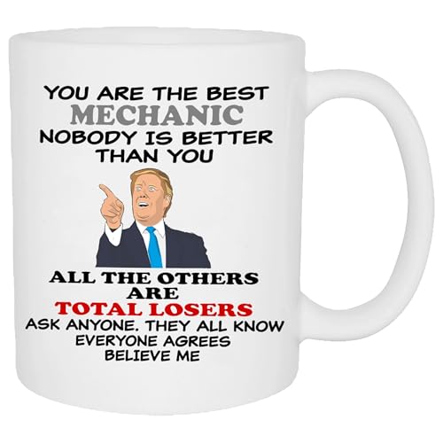 Rogue River Tactical Funny Coffee Mug Best Mechanic Believe Me
