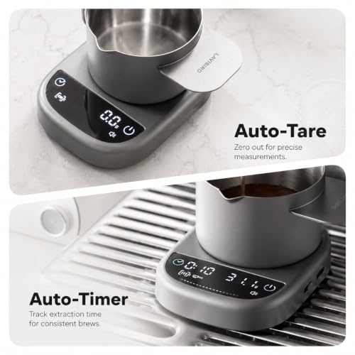 MagAttach Pro Coffee Scale with Timer for Espresso & Pour Over