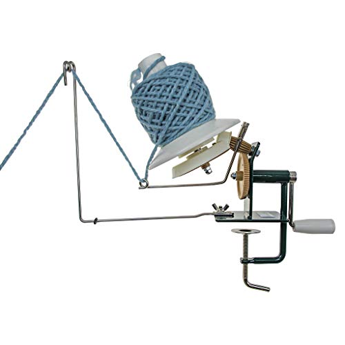 Heavy Duty Yarn Winder with Center-Pull Ball Capacity - 10 oz Steel Construction