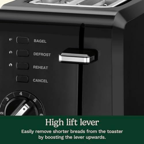 Cuisinart Black 2-Slice Compact Toaster with 7 Shade Settings