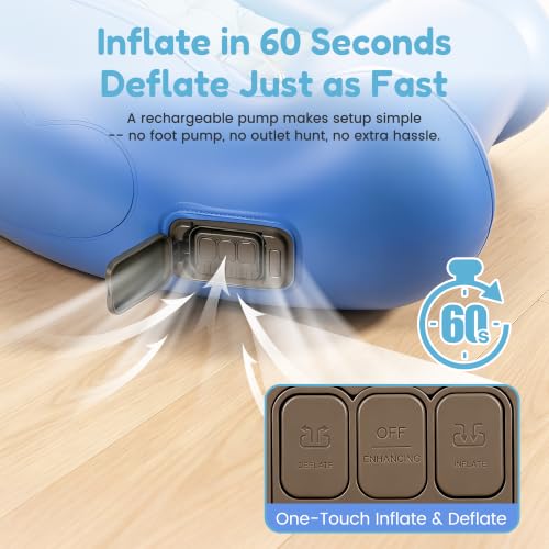 Inflatable Sensory Rocking Chair for Kids with Deep Pressure Support