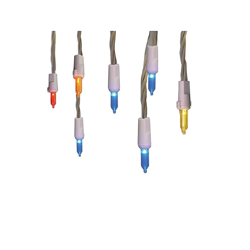 GE StayBright Icicle-Style LED Lights 150ct Multicolor (16.25 ft) - Sepras