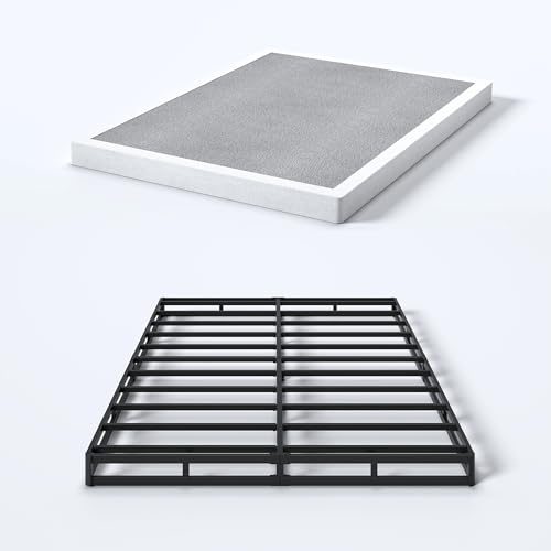 YORMDMO 4 Inch Queen Box Spring, Low Profile Size Spring Only, Sturdy