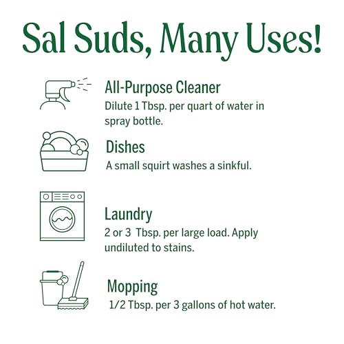Dr. Bronner's Sal Suds All-Purpose Cleaner Fir & Spruce Pine 128 Fl Oz Gallon