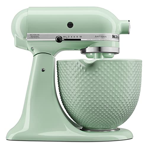 KitchenAid 5 Quart Dew Drop Ceramic Mixing Bowl for Tilt-Head Stand Mixers