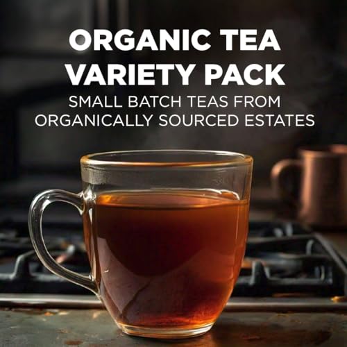 Organic Tea Pods Variety Pack - 48 Count Assorted Flavors - Family-Owned