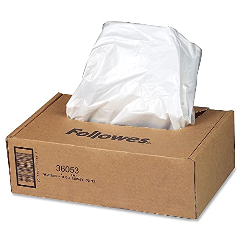 Fellowes Powershred Waste Bags for 90S, 99Ci, 99Ms, AutoMax 200C & 130C - 100 Count (Pack of 1 Bags)