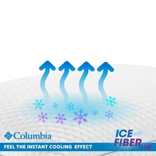 Columbia Comfort Ice Fiber Side Sleeper Pillow - Standard/Queen Variation