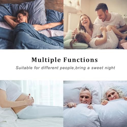 White King Size Mattress Pad - Extra Thick Pillow Top Cover with Deep Pocket & Breathable 7D Spiral Fiber Filling