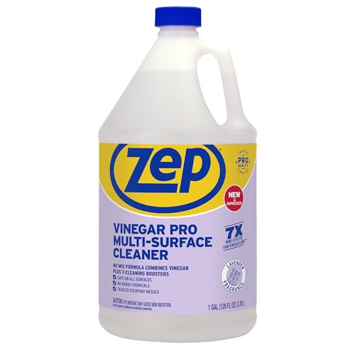 128 Fl Oz All-Purpose Cleaner with Vinegar - 4 Pack, Gentle Daily Use
