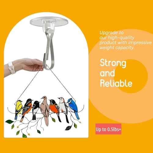 100Pack Self Adhesive Ceiling Hooks for Hanging, Small Clear Hooks Sticky Damage-Free No-Drill, Removable Wall Hanger for Festival Wedding Birthday Party Christmas Halloween Decorations