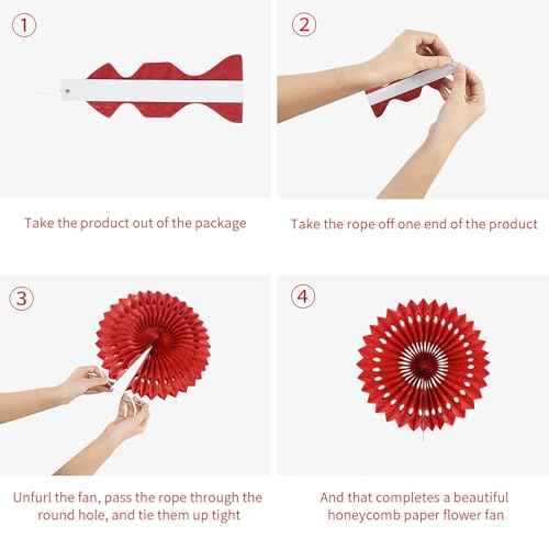 BEISHIDA Fall Orange Hanging Honeycomb Round Paper Fans Decoration Set for Thanksgiving Harvest Fall Wedding Baby Shower Birthday Photo Booth Backdrops Anniversary Party Supplies(11packs)