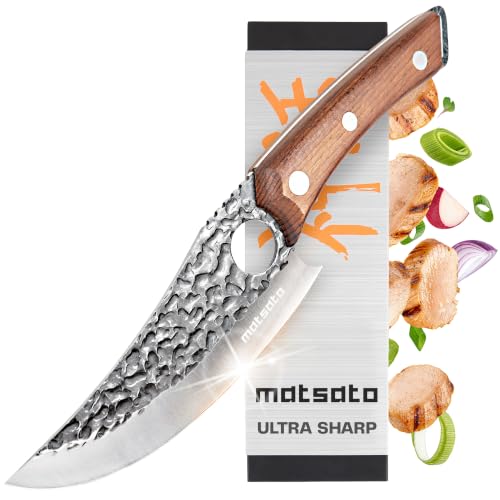 Matsato 6.3-Inch Chef Knife - Japanese Steel Kitchen Knife for Slicing & Chopping