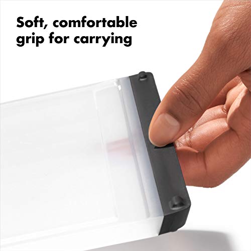 OXO Good Grips Plastic Carving & Cutting Board 21" x 14.5" - White, Dishwasher Safe