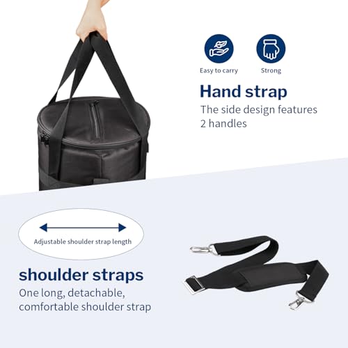 Portable Keg Cooler Bag for 5 Gallon Homebrew - Waterproof Insulated Carrying Case