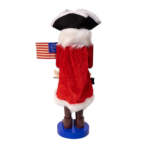 Kurt Adler 14-Inch Patriotic Nutcracker Ornament 250th Anniversary of America