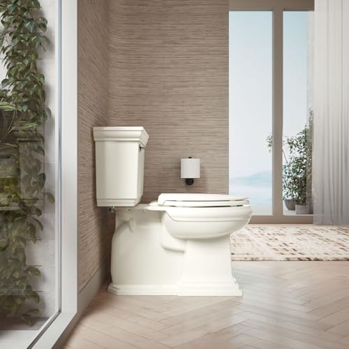 Kohler Cachet Nightlight Soft Close Toilet Seat Elongated Biscuit ReadyLatch