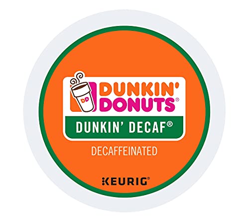 Dunkin' Decaf K-Cup Coffee Pods 44 Count | Medium Roast, Original Flavor
